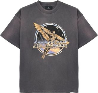 Represent Golden Tour T-Shirt - Heren - T-shirts - Grijs - S - Tops