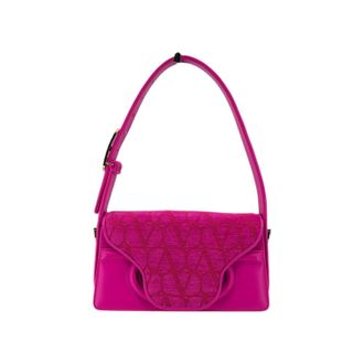 Valentino Valentino Garavani Leren schoudertas La Petit Deuxieme Toile Iconographe