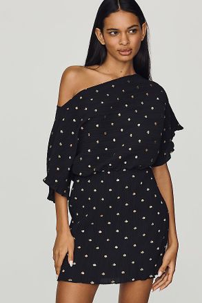 Never Fully Dressed Tilly Off-Shoulder Mini Dress