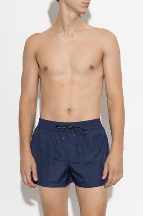 Dolce & Gabbana Swim Shorts, Mens, Navy Blue