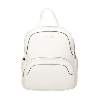Pierre Cardin Lunara Pro Rugzak - Dames - Tassen - Wit - Maat: ONE Size Leer