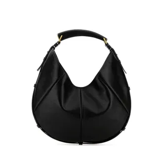 Saint Laurent Black Leather Medium Mombasa Shoulder Bag Neronero Borse A Mano
