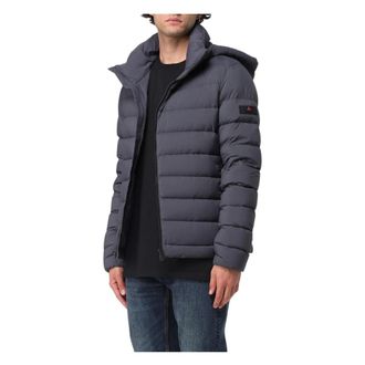 Peuterey Gewatteerde jas - Heren - Winterjassen - Grijs - S - Jassen