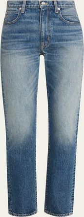 Slvrlake Denim Hero Straight-Leg Ankle Jeans