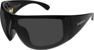 Saint Laurent SL 914 Zonnebril - Dames - Zonnebrillen - Zwart - ONE Size - Nylon - Accessoires