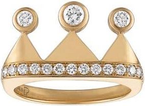 Eden Presley Queen for a Day Stackable Ring in Yellow Gold at Nordstrom, Size 7