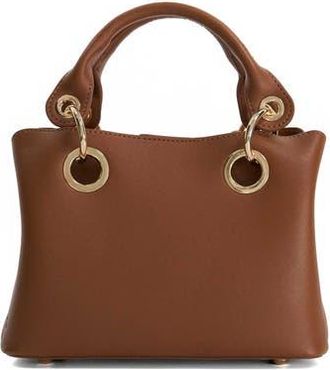 Dune London Diddydelaser Faux Leather Top Handle Bag in Tan at Nordstrom Rack