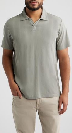 Robert Barakett Portmao Johnny Collar Polo in Olive Dust at Nordstrom, Size Xx-Large