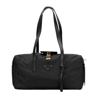 Prada Weekend Bag - female - Prada - Weekend Bags - Black - ONE SIZE - Bags