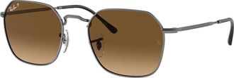 Ray-Ban RB3694 Jim Polarized 004/M2 Mens Sunglasses Gunmetal Size 53