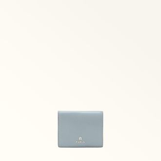 Furla Camelia Portafoglio Compatto S Nuvola Blu Pelle Stampata Donna