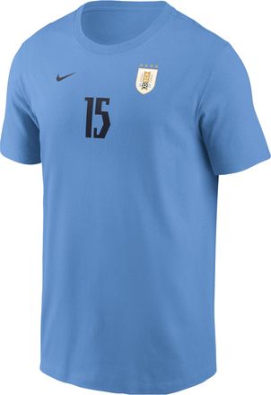 Nike Federico Valverde Uruguay Nike Mens Soccer T-Shirt in Blue | M11332P375FNFV-VBL