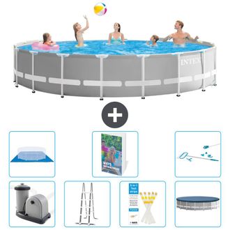 Intex Piscina Prism Frame Redonda - 549x122 Cm - 8-piezas S573