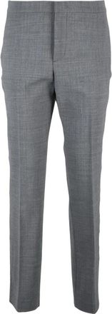 Fabiana Filippi Chinos - Dames - Slim Fit Broeken - Grijs - L - Wol - Broeken