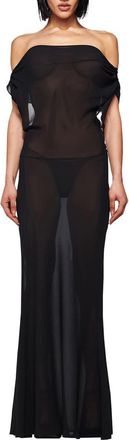 I.AM.GIA Kahlo Off-the-Shoulder Cocktail Dress in Black at Nordstrom, Size X-Small