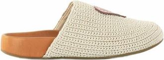 The Sak Bolinas Crochet Clog Shoe in Ecru Rosewood Heart at Nordstrom, Size 11