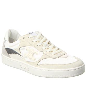 Celine Celine Ct-12 Leather & Suede Sneaker