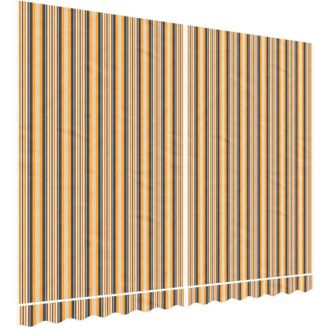 vidaXL Tela De Repuesto De Toldo Rayas De Colores 3,5x2,5 M Vidaxl