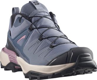 Salomon Wanderschuh SALOMON X ULTRA 360 GORE-TEX, Damen, Gr. 38,5, spellbound, grisaille, dusky orchid, Synthetik, Textil, Schuhe Wanderschuh, wasserdicht