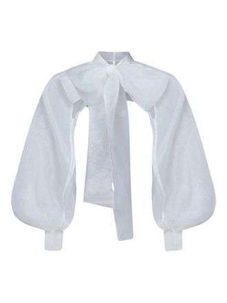 Room76 organza blouse - White