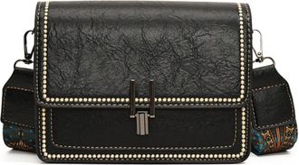 Generic Retro Style PU Shoulder Messenger Bag Lightweight - Multi-carry Casual Fashion for Commuting Shopping Dating