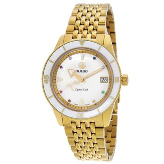 Rado Captain Cook x Marina Hoermanseder Heartbeat Automatic White Dial Ladies Watch R32117708
