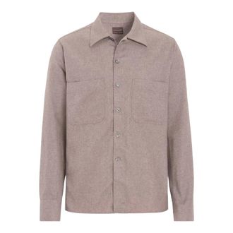 Oscar Jacobson Hombre, Camisas, Marr&oacute;n, Talla: 2XL