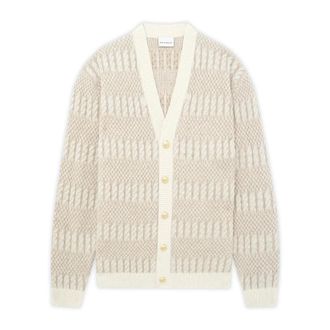 Dr&ocirc;le de Monsieur Dames, Truien, Beige, Maat: L Wol