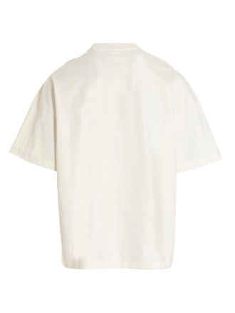 Jil Sander Logo Print T-shirt - Cream