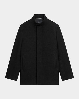Theory Men & apos;s Clarence Melton Virgin Wool-Blend Coat