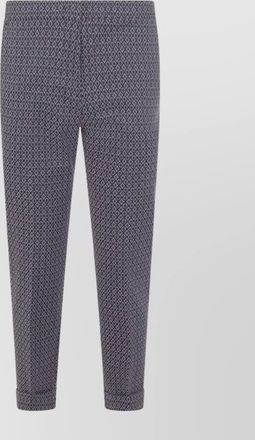 Etro trousers in casual geometric pattern