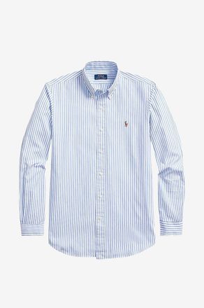 Polo Ralph Lauren Gestreiftes Langarm-Hemd Custom Fit