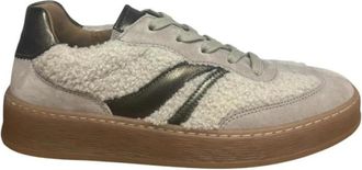 Gabor Schoenen, Dames, Beige, 37 1/2 EU, Sneakers