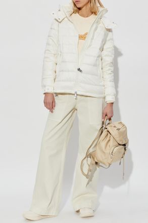 Moncler Down Jacket Dalles, Womens, Cream