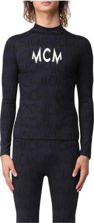 MCM Mcm, Heren, Tops, Zwart, Maat: XS