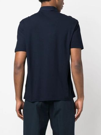 Herno Cotton Polo Shirt - Navy