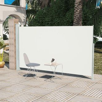 vidaXL Toldo Lateral De Jard&iacute;n O Terraza Crema 160x300 Cm Vidaxl