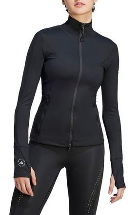 adidas by Stella McCartney Fitted Long Sleeve Jacket in Black at Nordstrom Rack, Size X-Small