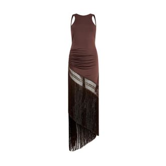 Andamane Maxi Dresses, female, Brown, Size: L Marisol Maxi Dress