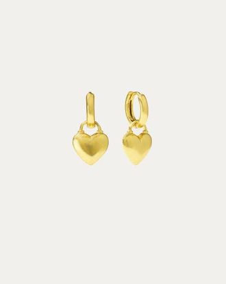Ottoman Hands Niko Heart Huggie Earrings in Gold at Nordstrom