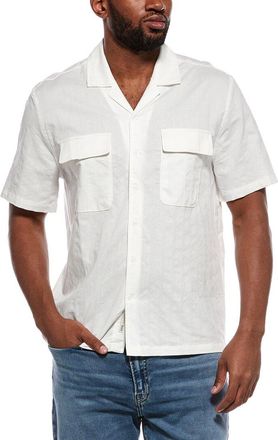 Onia Linen-Blend Utility Shirt