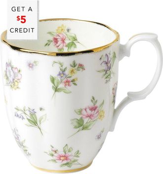 Royal Albert 100Yrs Spring Meadow Mug With $5 Credit
