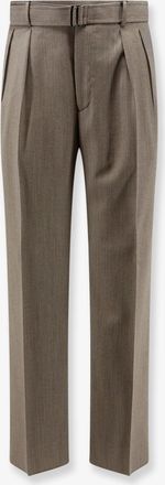Tagliatore Pantaloni Nevil in lana vergine con cintura - TAGLIATORE - gender_Man