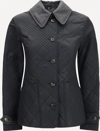 Burberry Giacca Fernleigh in nylon trapuntato Woman S