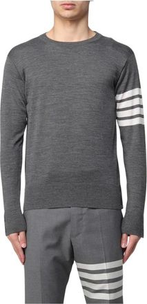 Thom Browne Uomo, Maglie, Grigio, L, new