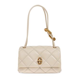 Marc Jacobs Tas Mini Dual - Dames - Handtassen - Beige - ONE Size - Leer - Tassen