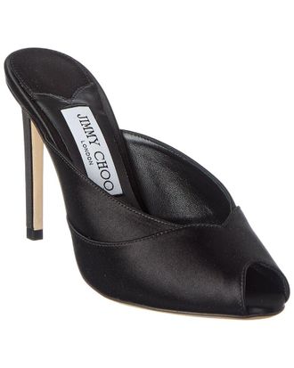Jimmy Choo London Brigitte 100 Satin Sandal
