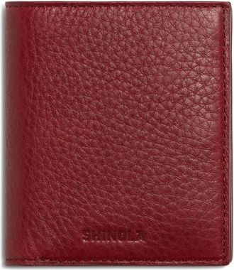 Shinola Leather Bifold Wallet in Ruby at Nordstrom