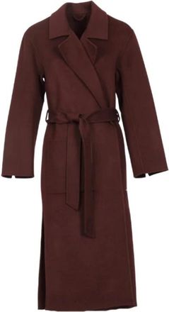 Oakwood Belted Coats - Dames - Jas met riem - Bruin - S - Jassen