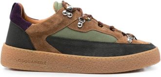 Dsquared2 Brown Lace-up Sneakers